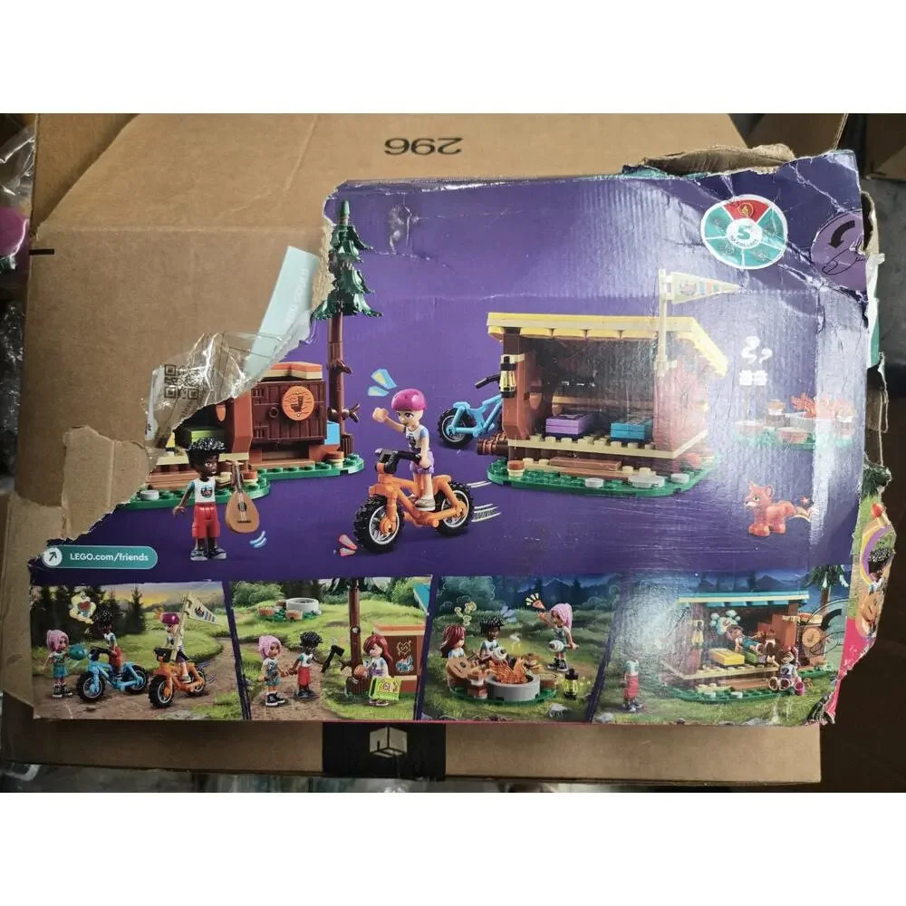 LEGO Friends Adventure Camp Cozy Cabins Camping Nature Playset, 437 Piece, 42624 - Picture 2 of 3